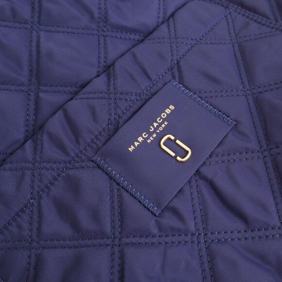 NWT Marc Jacobs NYLON QUILTED Large Bag Tote MIDNIGHT BLUE - Picture 12 of 12